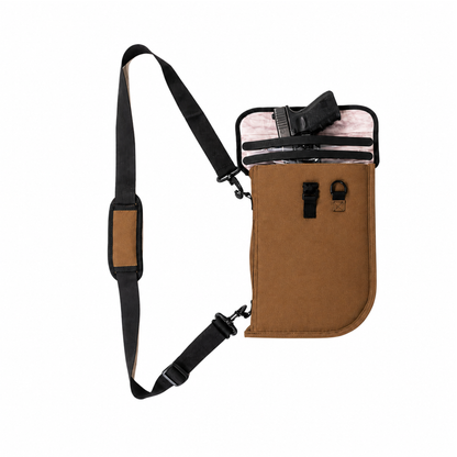 Dry Pocket Waterproof Pistol Storage Bag - Coyote Brown