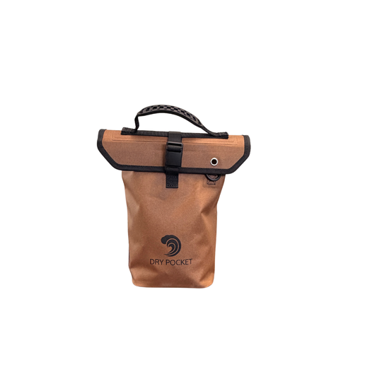 Dry Pocket Shell Bag / Boating Bag - Coyote Brown