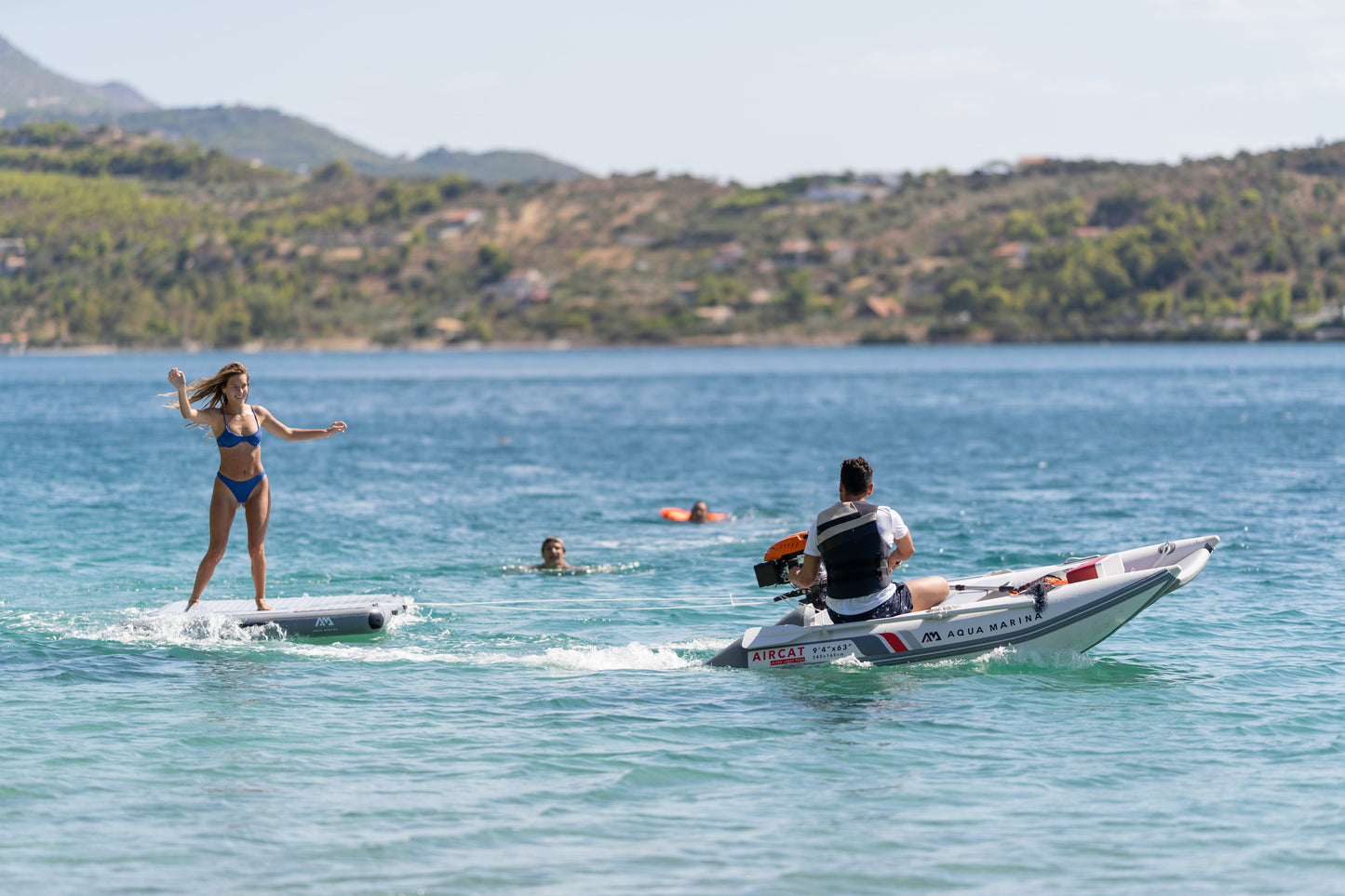 Aqua Marina ISLAND+ 8'2" Inflatable Floating Platform