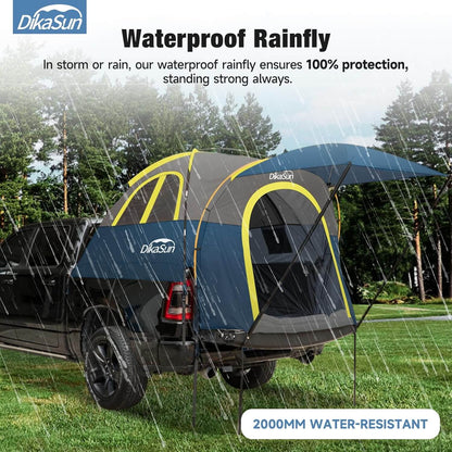 DikaSun Pickup Truck Bed Tent with Awning
