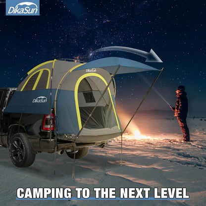 DikaSun Pickup Truck Bed Tent with Awning