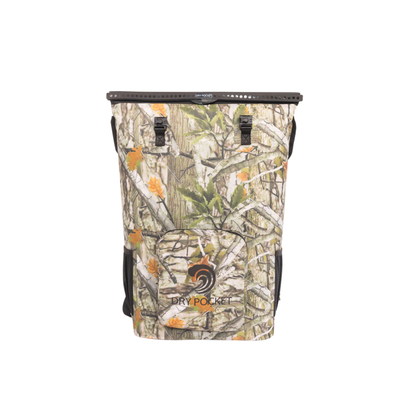 Dry Pocket Waterproof Floating Backpack Cooler - Forest Camo