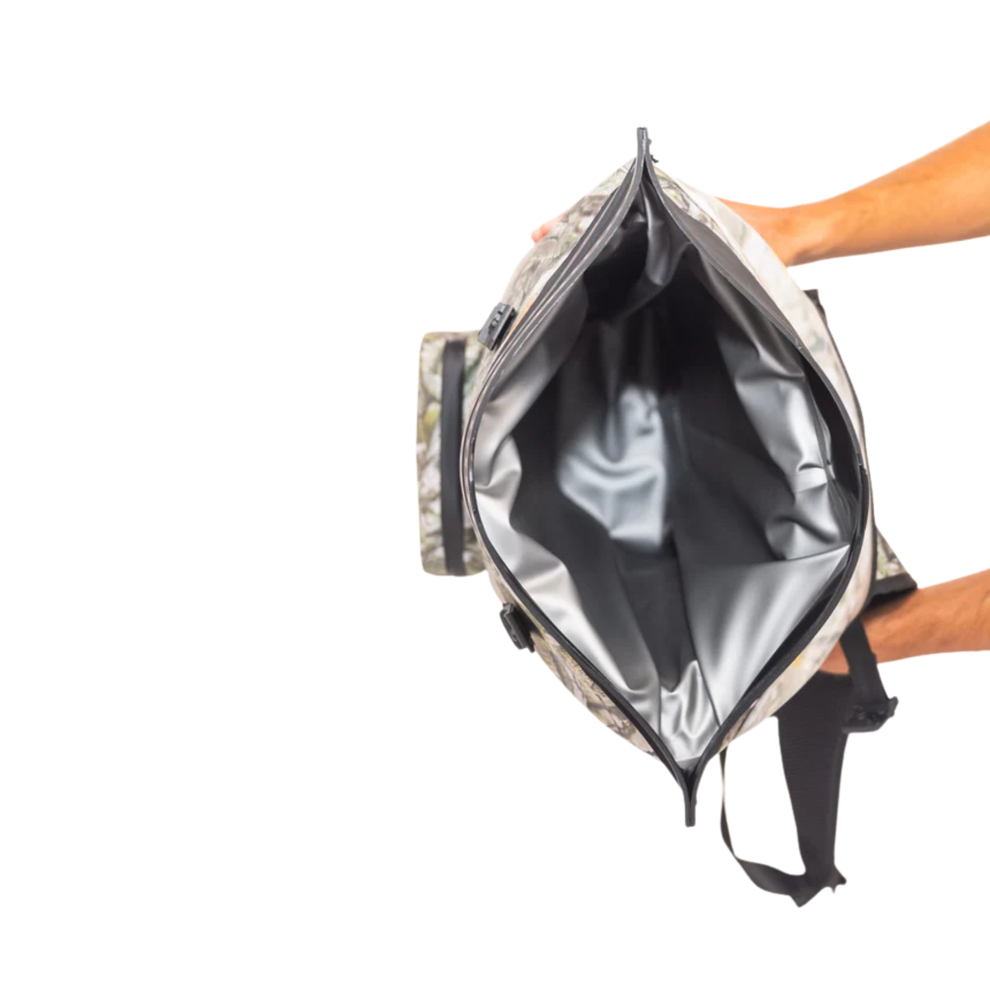 Dry Pocket Waterproof Floating Backpack Cooler - Forest Camo
