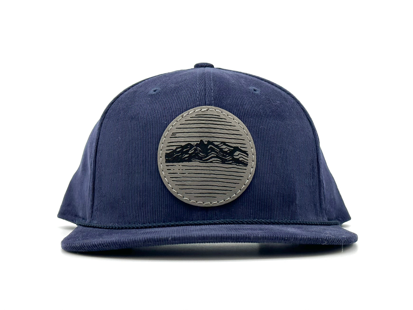 Pike Trail Rawhide Leather Patch Hats