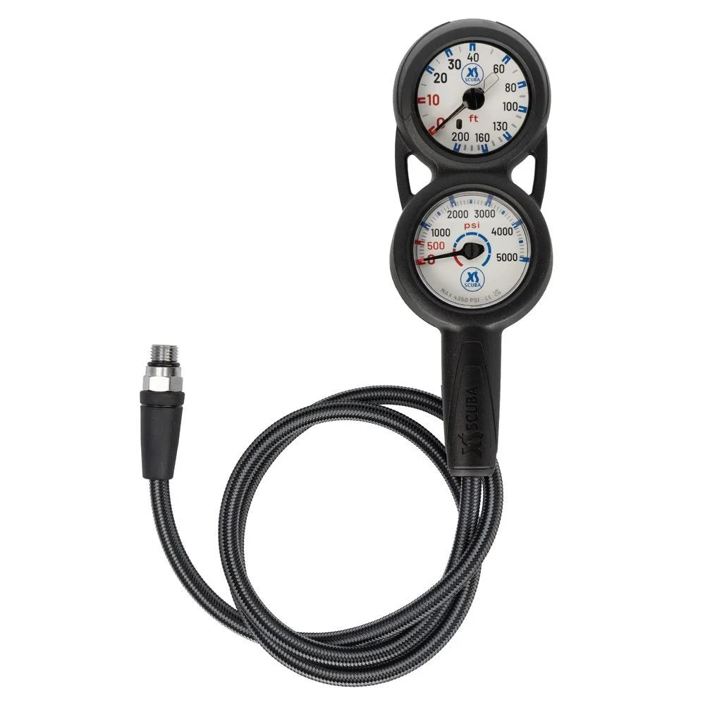 XS Scuba QuikVu 3-Gauge Console