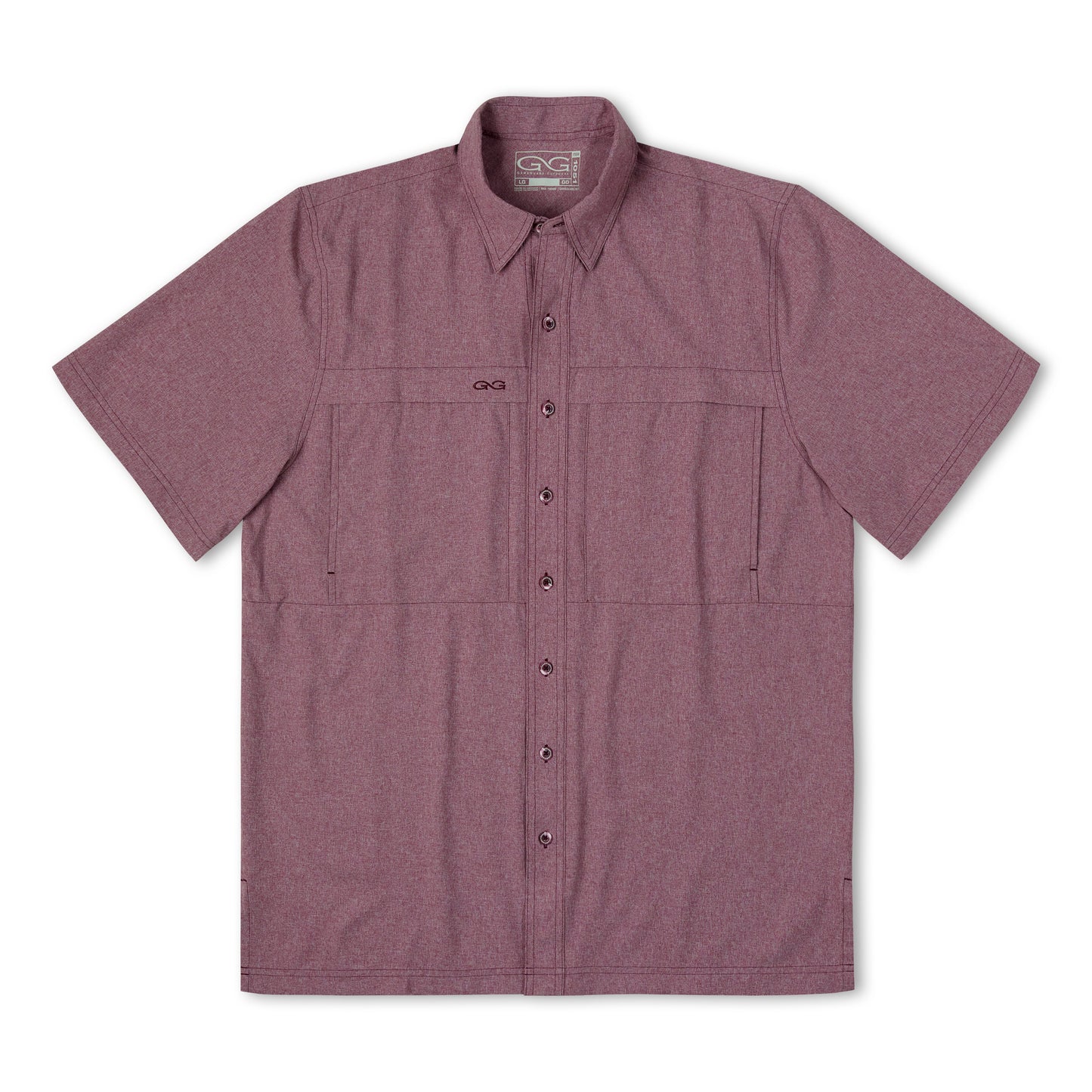 Maroon MicroTek Shirt
