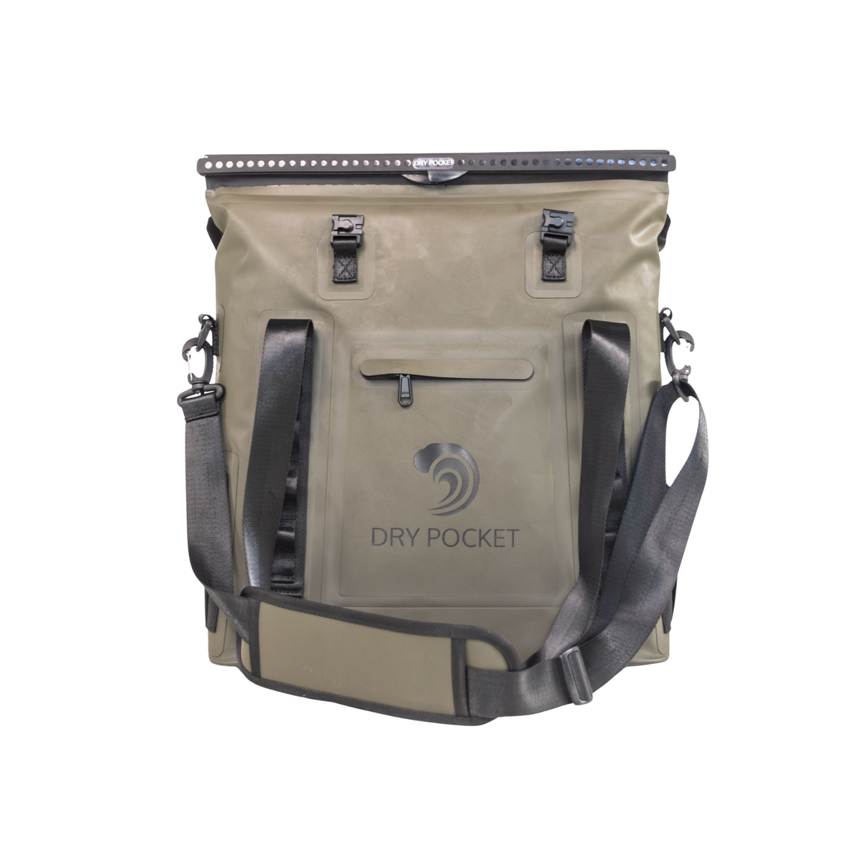 Dry Pocket Waterproof Floating Tote Cooler - Hunter Green