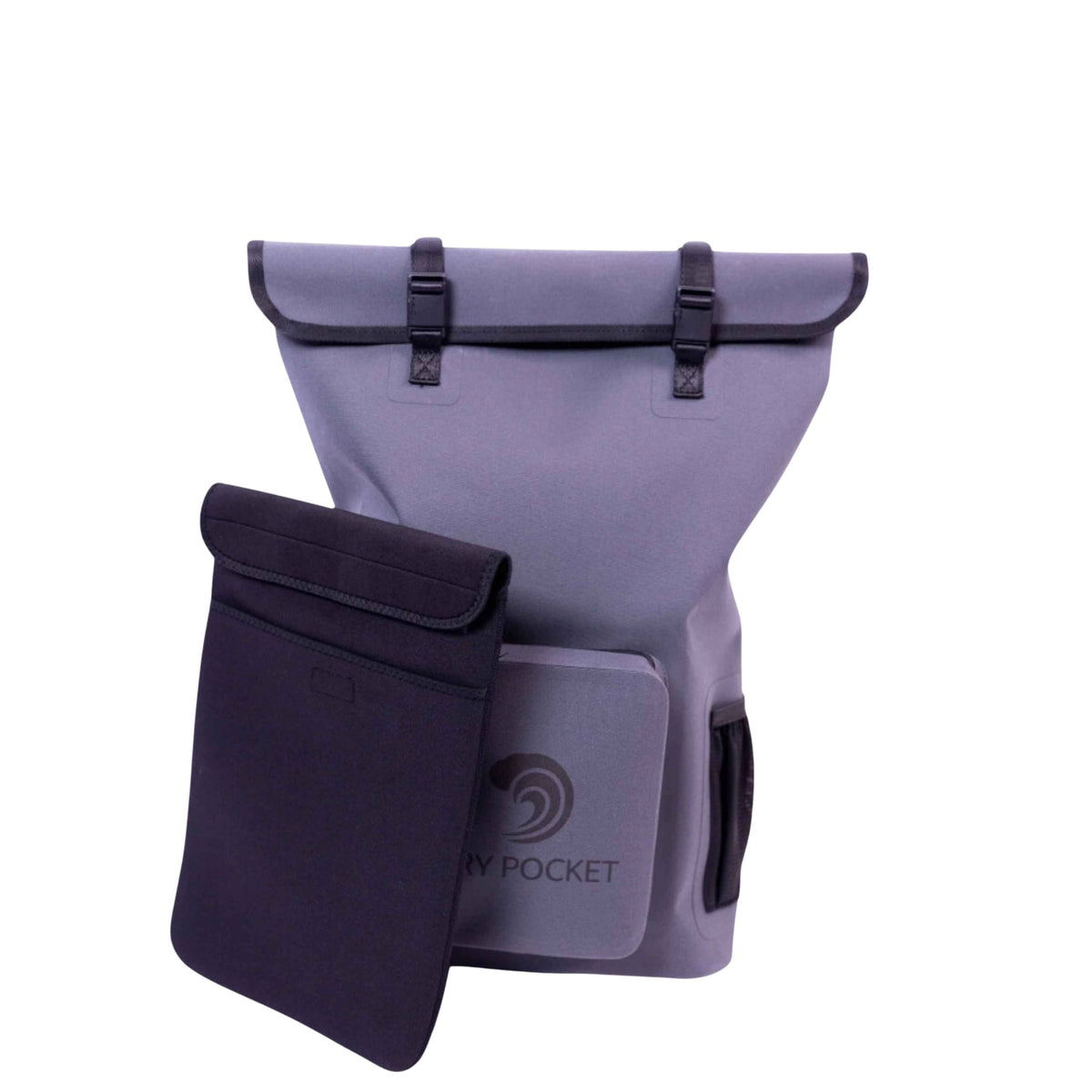 Dry Pocket Waterproof Floating Backpack Dry Bag - Grey
