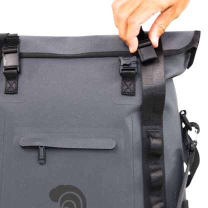 Dry Pocket Waterproof Floating Tote Cooler - Dark Grey