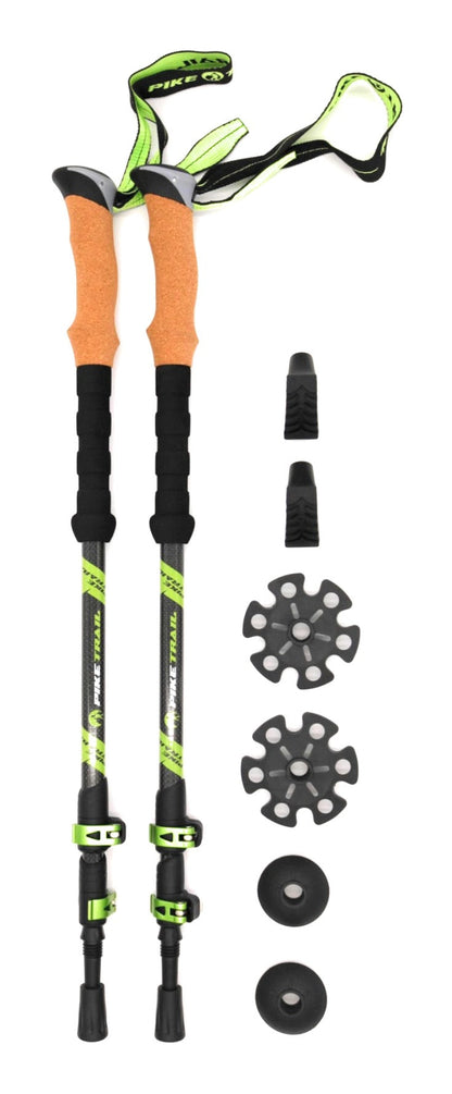 Pike Trail Adjustable Carbon Fiber Trekking Poles
