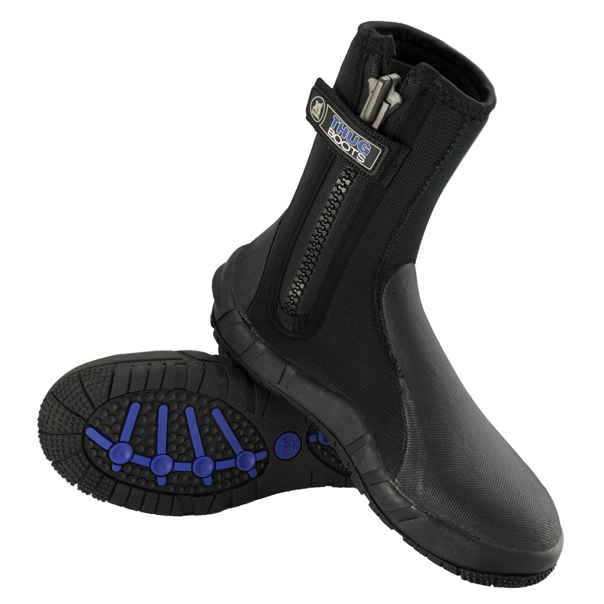 XS Scuba 8mm Thug Zippered Boots
