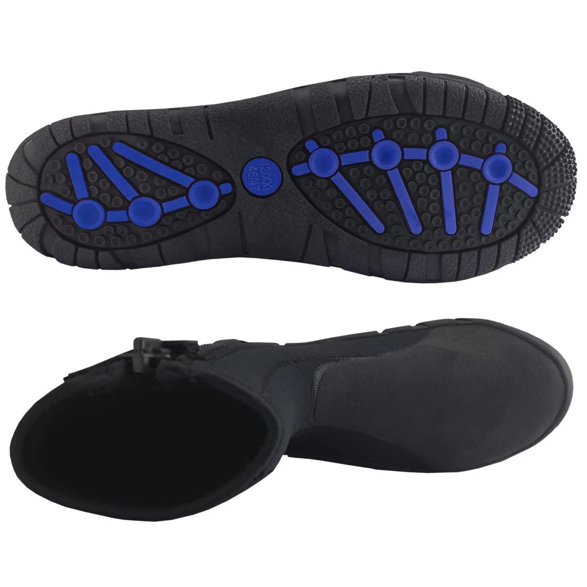 XS Scuba 8mm Thug Zippered Boots