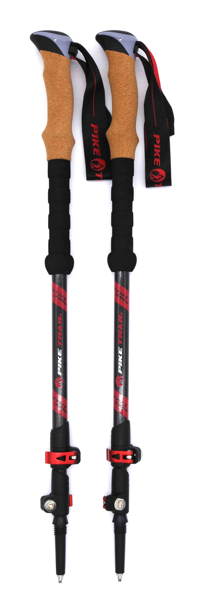Pike Trail Adjustable Carbon Fiber Trekking Poles