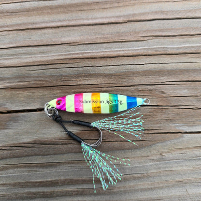 Mercenary Micro Slow Pitch Jig – 4-Pack – 10g & 15g
