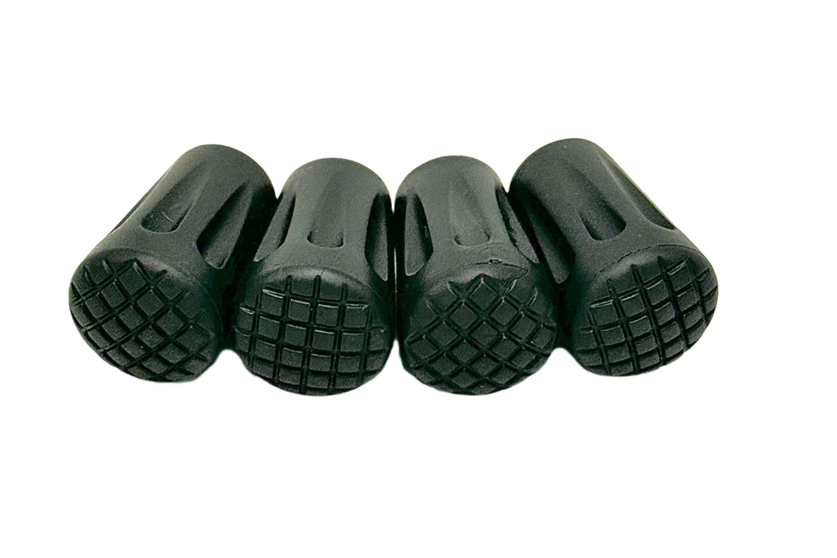 Pike Trail Universal Rubber Trekking Pole Tips - 4-Pack