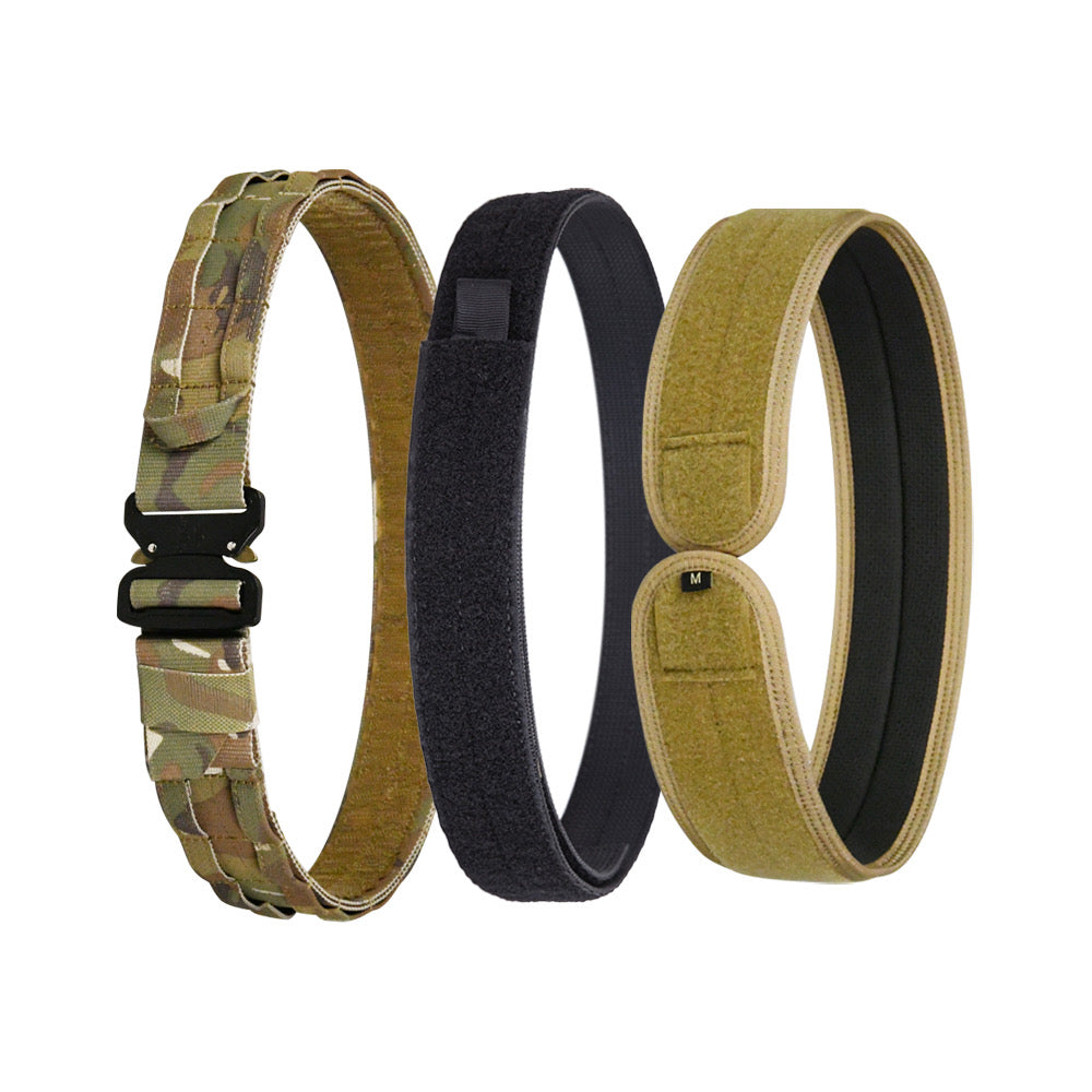 MUCTAC MOLLE Utility Belt with Two Inner Belts - Multicam