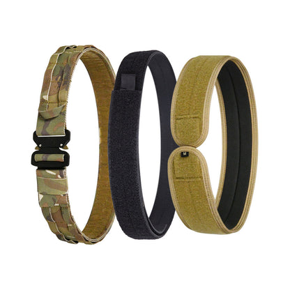 MUCTAC MOLLE Utility Belt with Two Inner Belts - Multicam