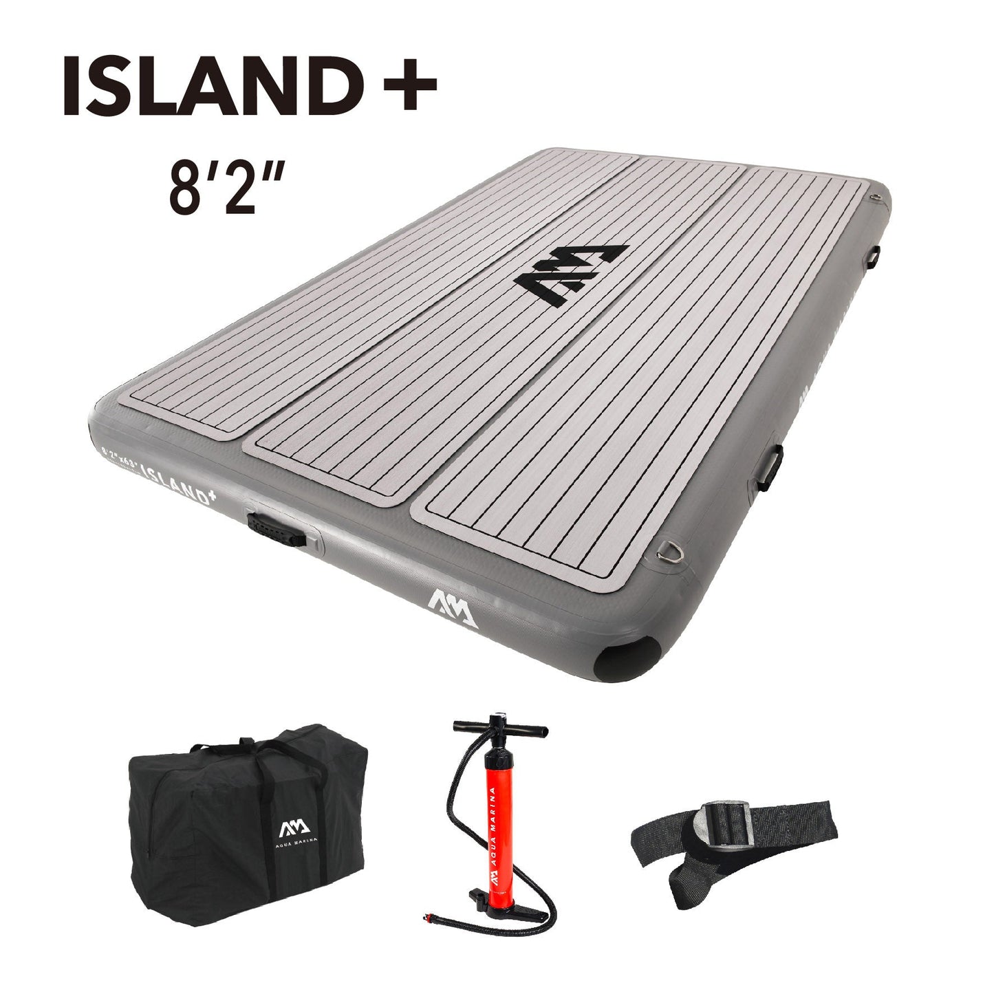 Aqua Marina ISLAND+ 8'2" Inflatable Floating Platform