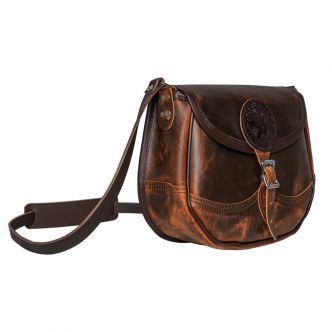 Heritage Leather Medium Shell Purse