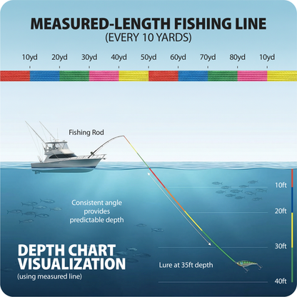 Lead Core Fishing Braid