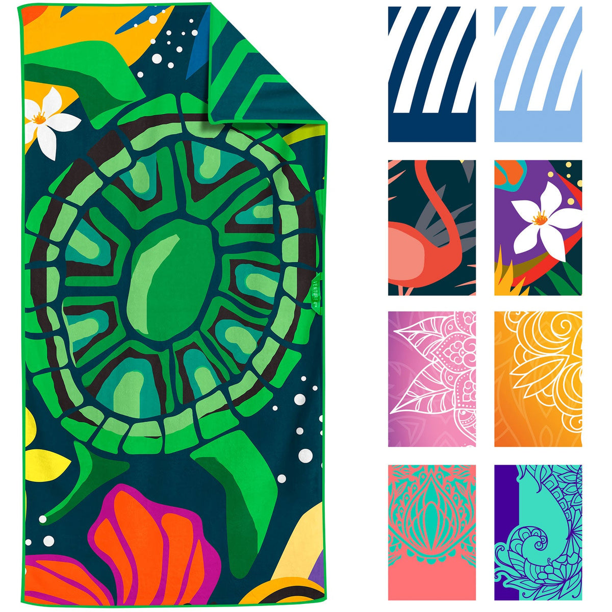 VENTURE 4TH Oversized Microfiber Beach Towel