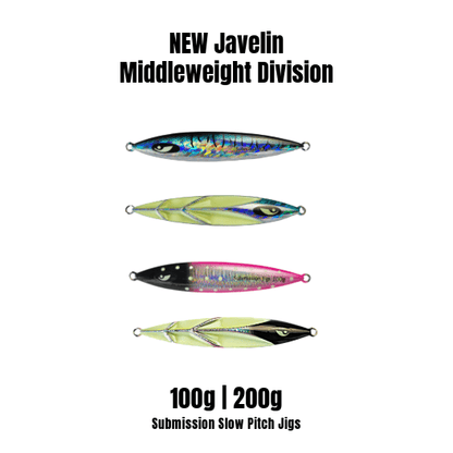 Javelin Slow Pitch Jig – 100g & 200g