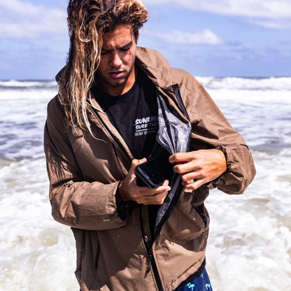 Dry Pocket Outback - Waterproof Rain Jacket With A Waterproof Pocket