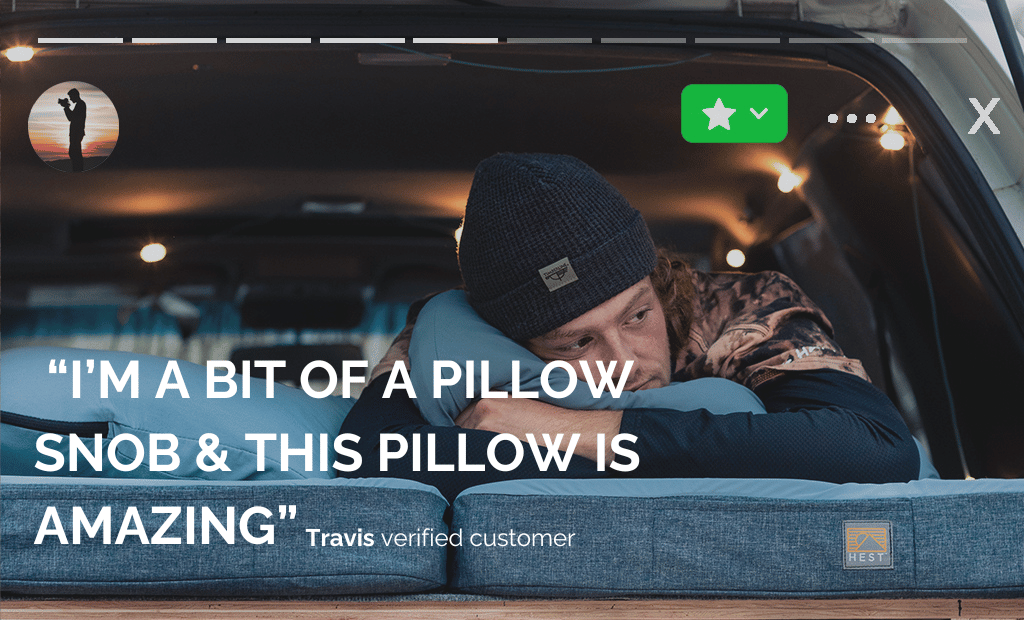 HEST Camp Pillow