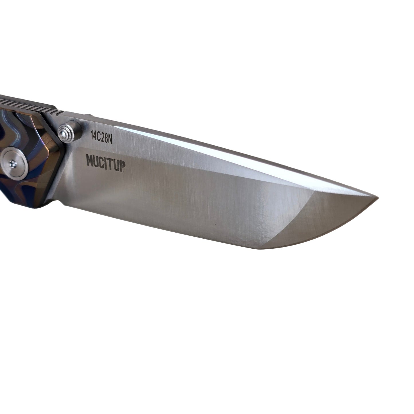 MUCITUP Rift Ti Titanium Folding Pocket Knife