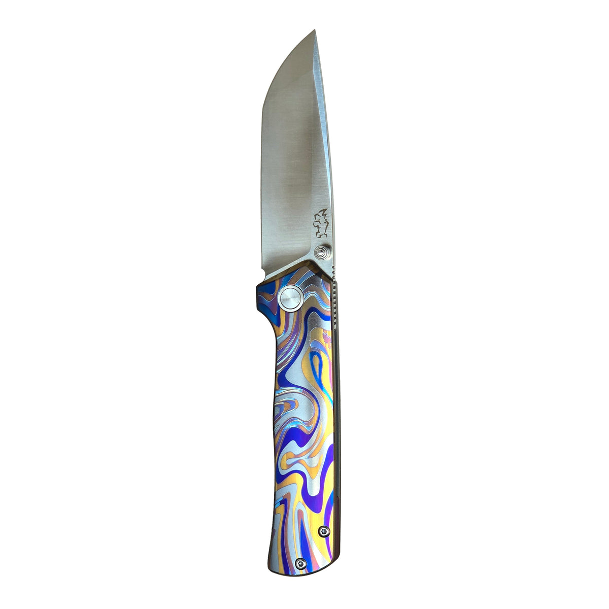 MUCITUP Rift Ti Titanium Folding Pocket Knife
