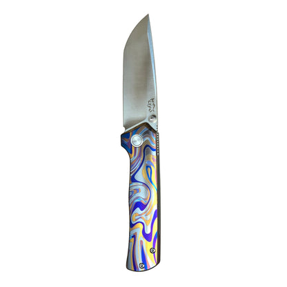 MUCITUP Rift Ti Titanium Folding Pocket Knife