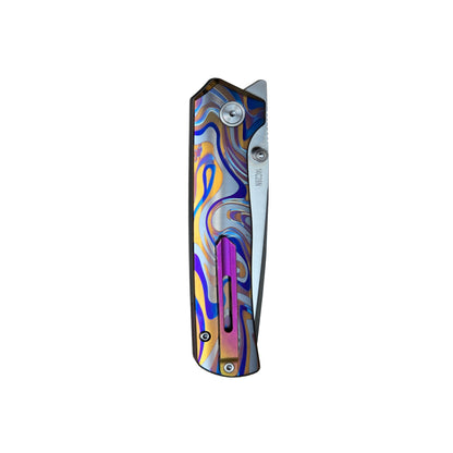 MUCITUP Rift Ti Titanium Folding Pocket Knife