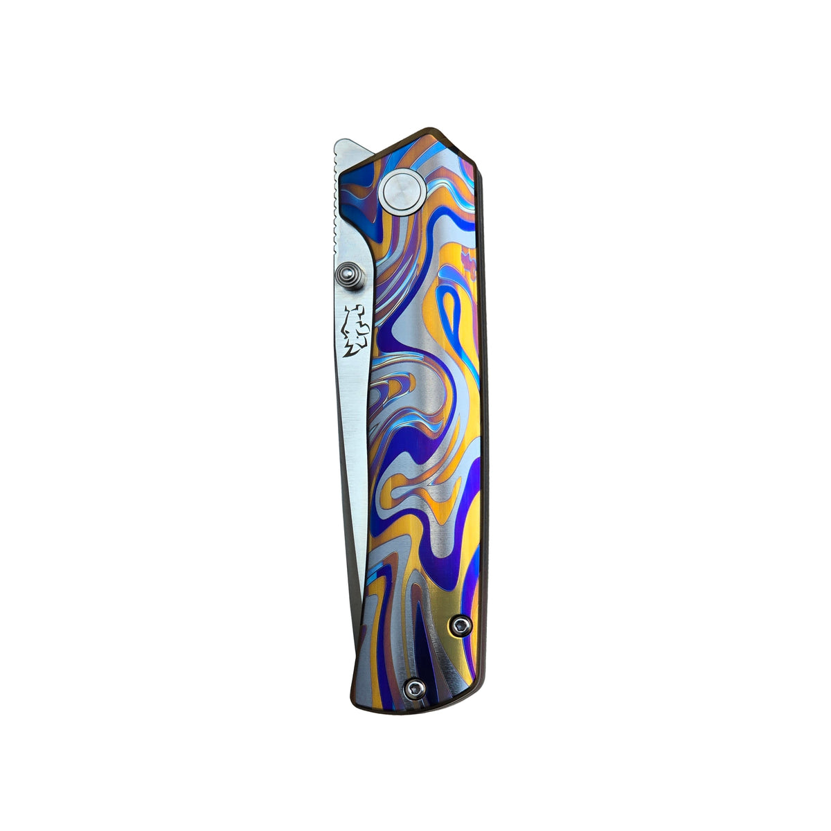 MUCITUP Rift Ti Titanium Folding Pocket Knife