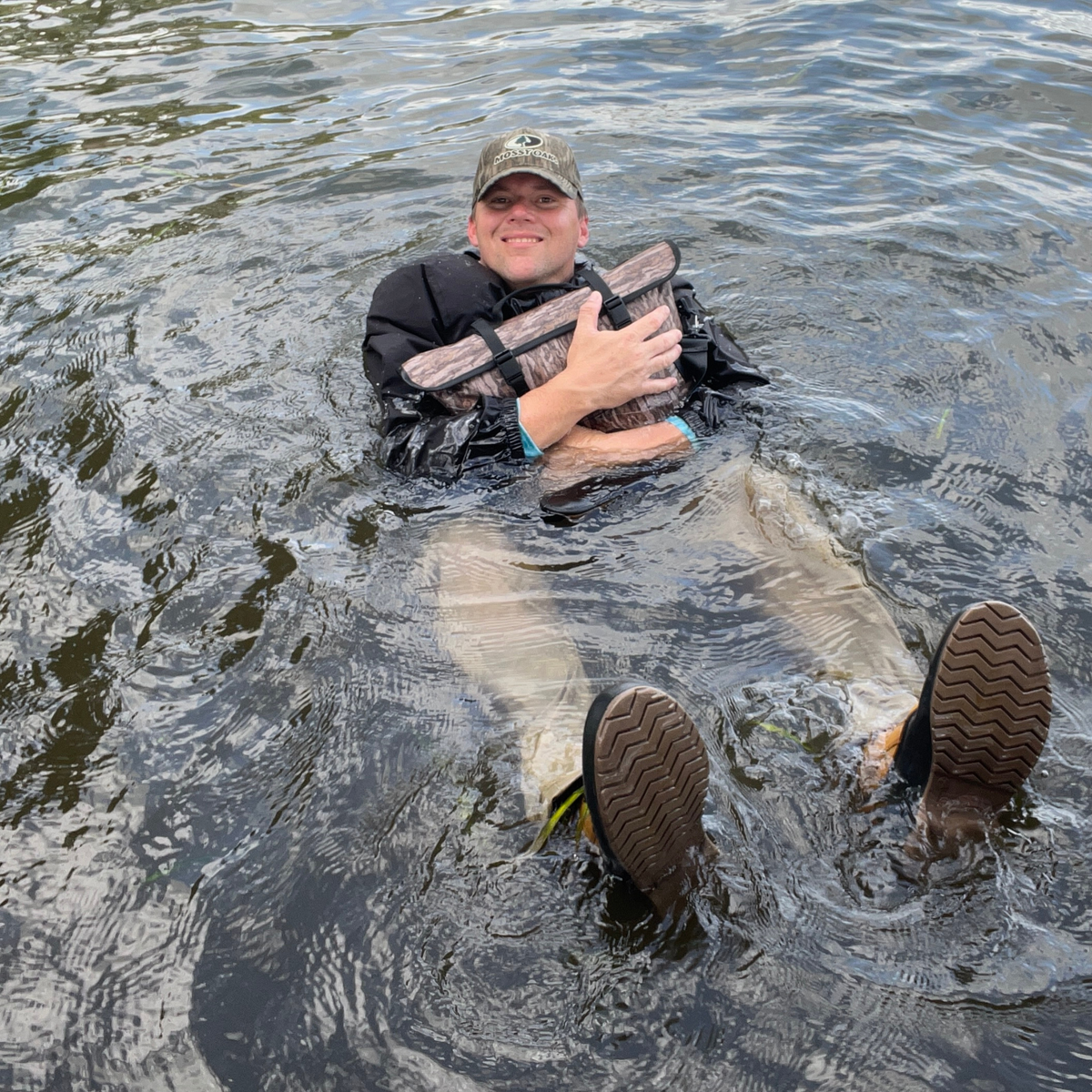 Dry Pocket Waterproof Floating Cooler Bag - Bottomland Camo