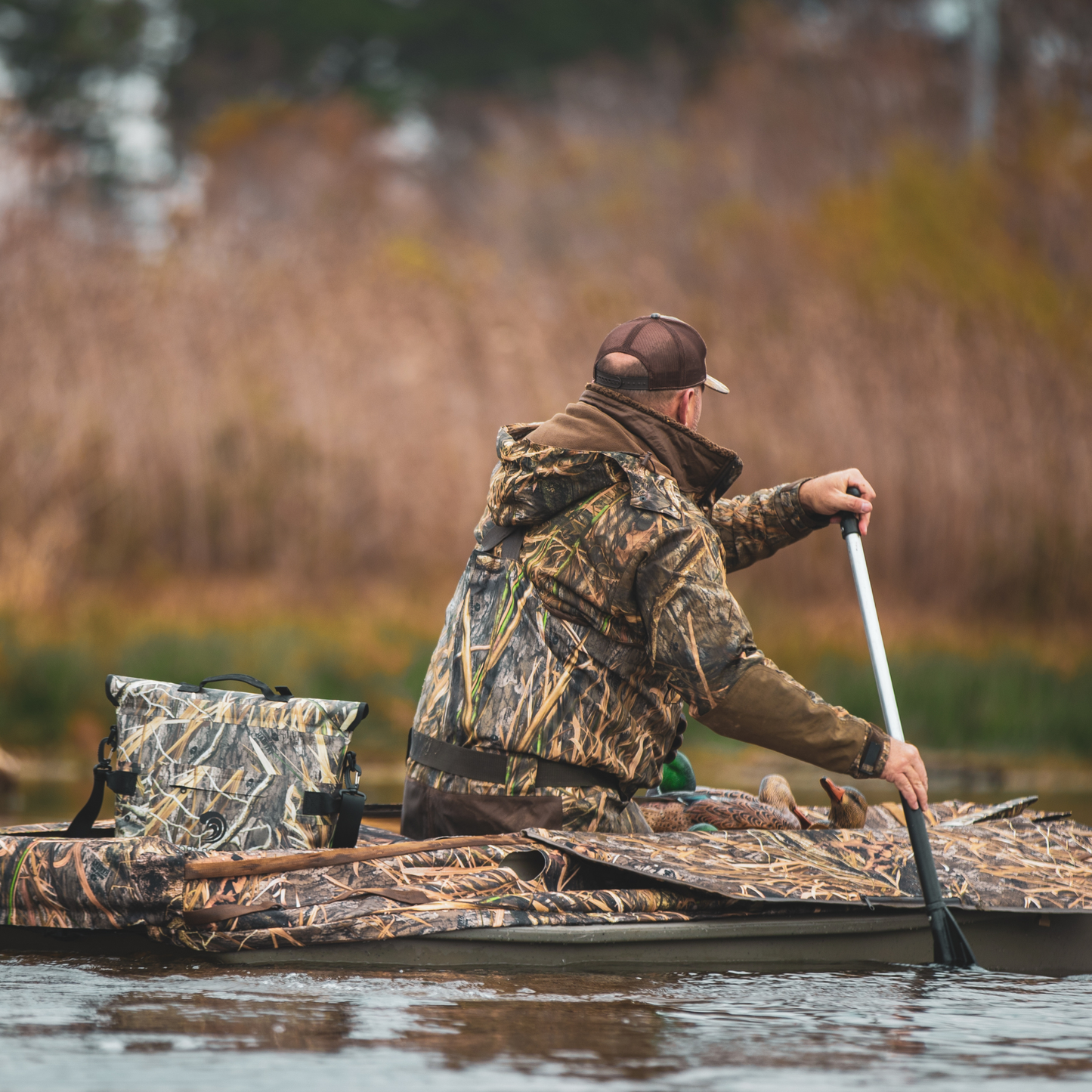 Dry Pocket Waterproof Floating Cooler Bag - Shadow Grass Habitat Camo