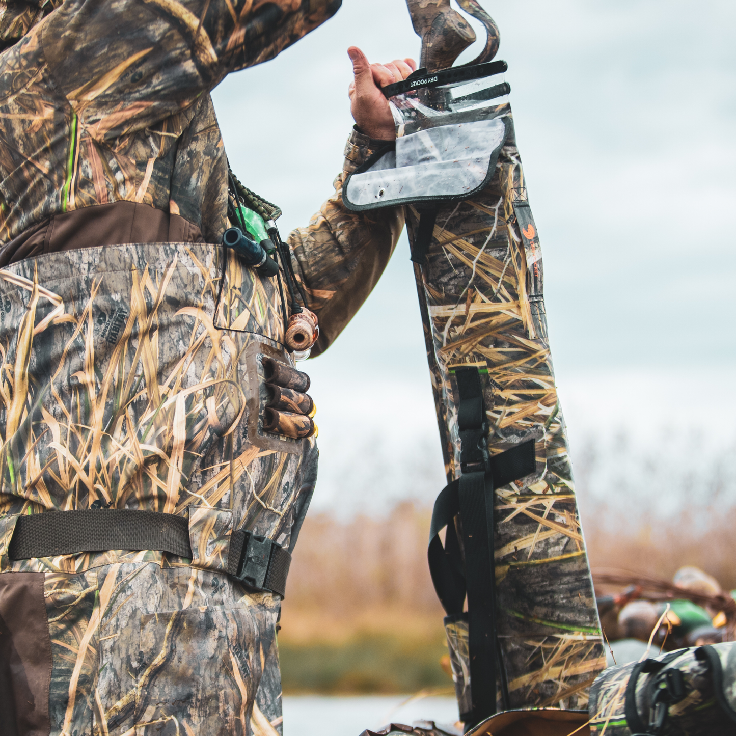 Dry Pocket Waterproof Shotgun Storage Bag - Shadow Grass Habitat
