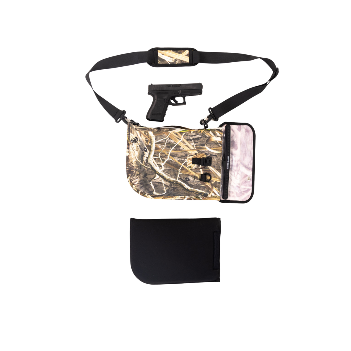 Dry Pocket Waterproof Pistol Storage Bag - Shadow Grass Habitat
