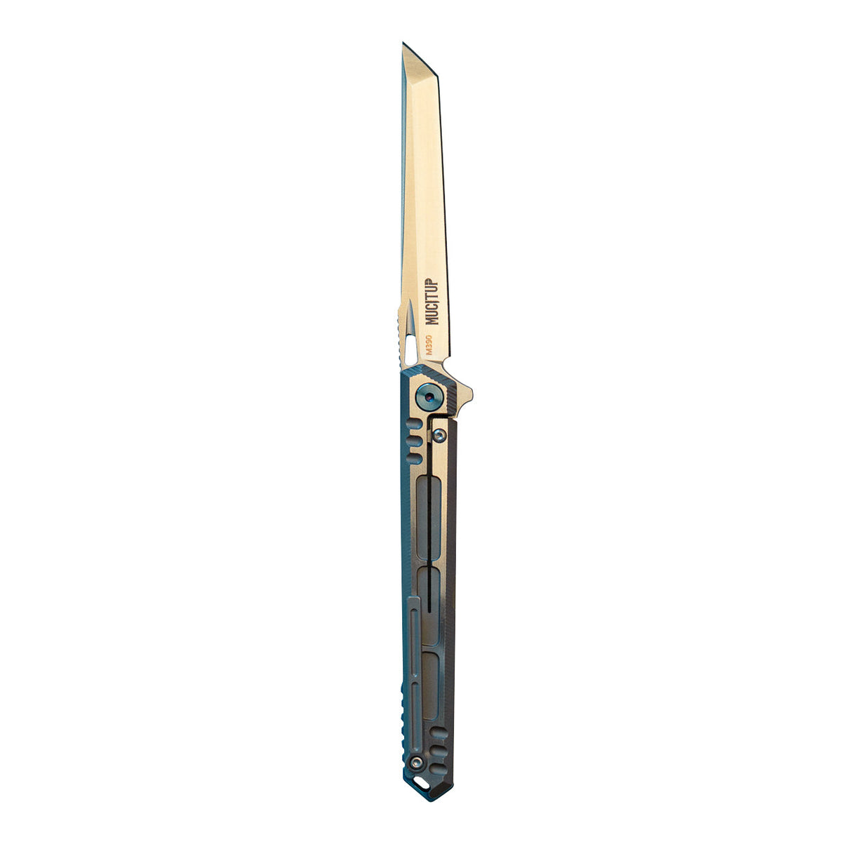 MUCITUP M390 Titanium Folding Pocket Knife