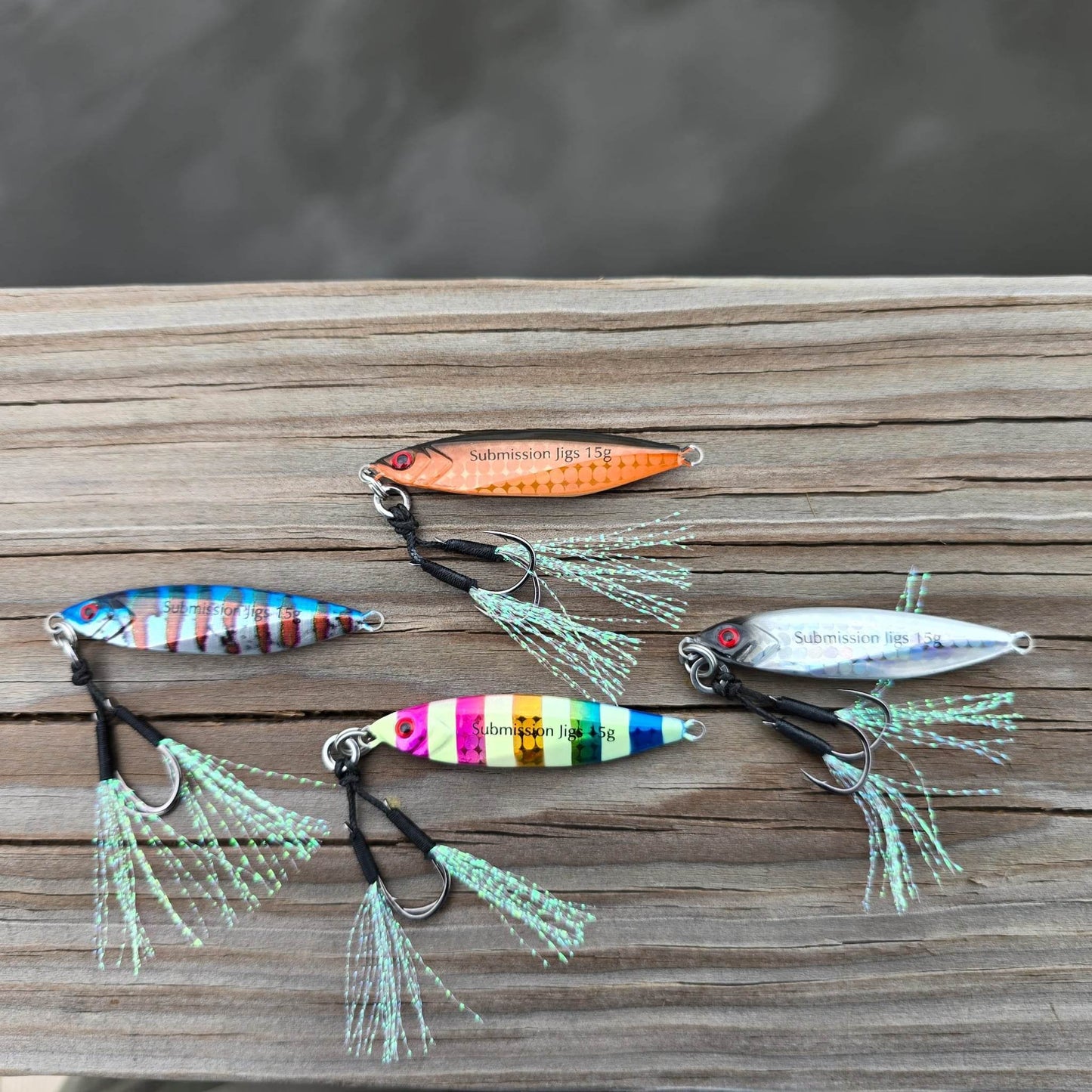 Mercenary Micro Slow Pitch Jig – 4-Pack – 10g & 15g