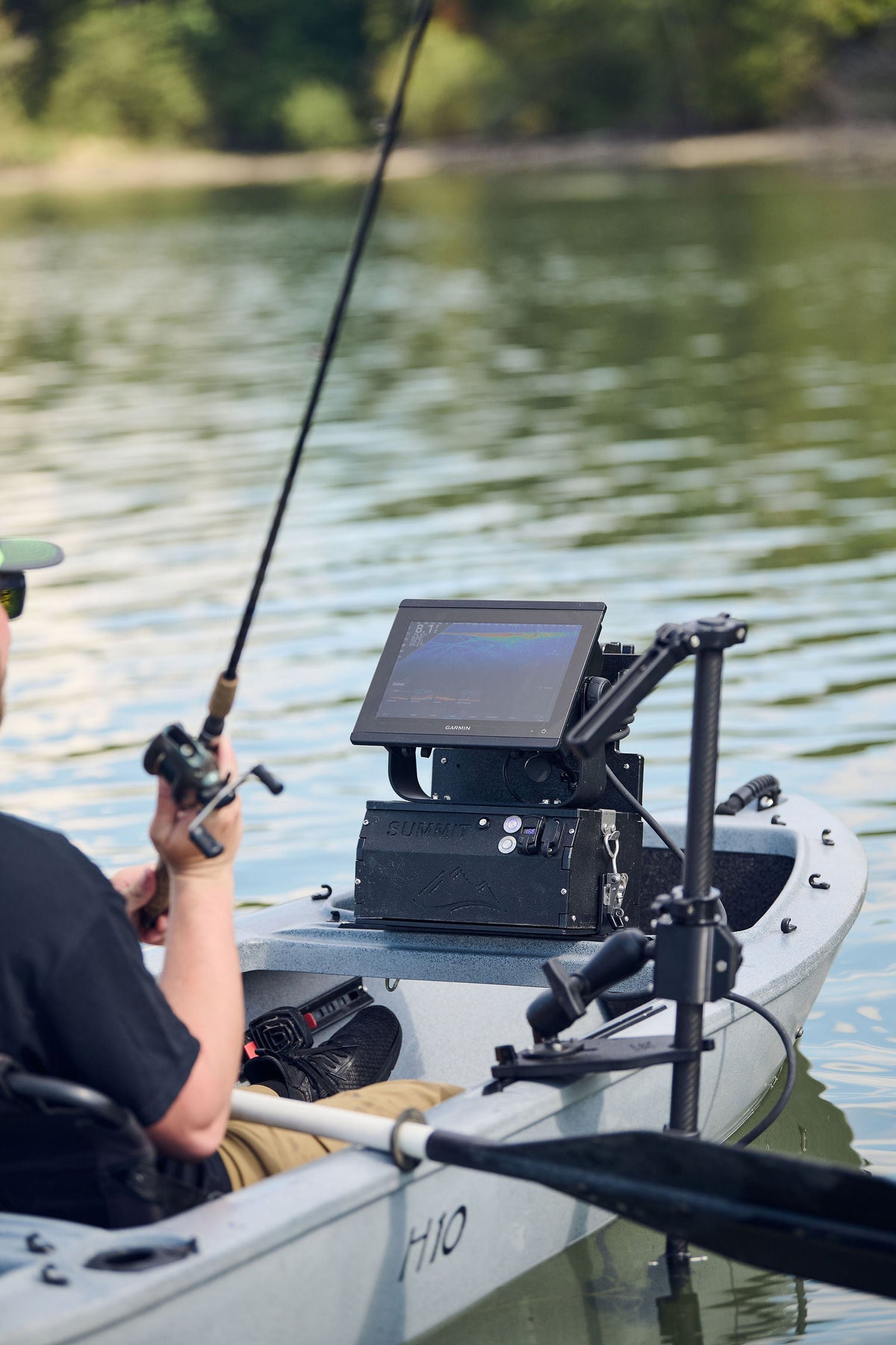 Summit Heavy-Duty Shuttle for Garmin, Lowrance & Humminbird