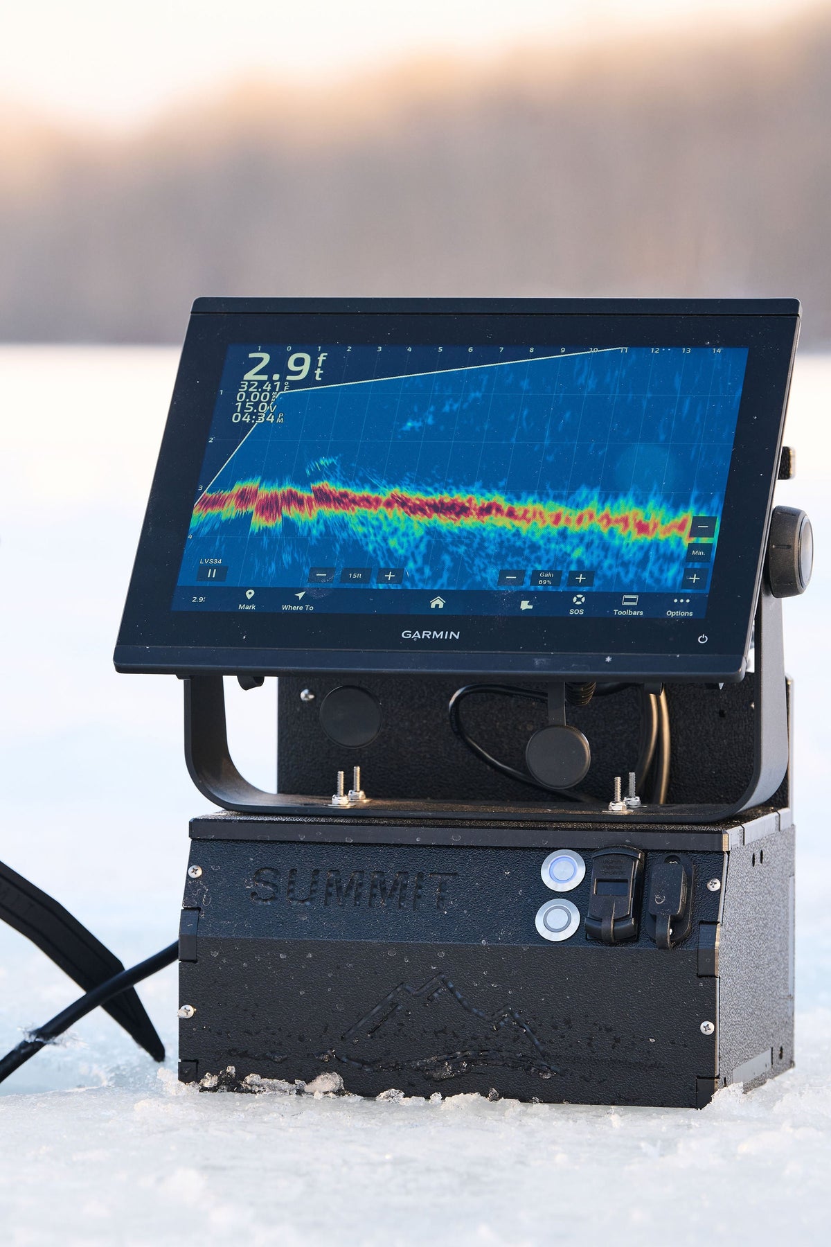 Summit Heavy-Duty Shuttle for Garmin, Lowrance & Humminbird