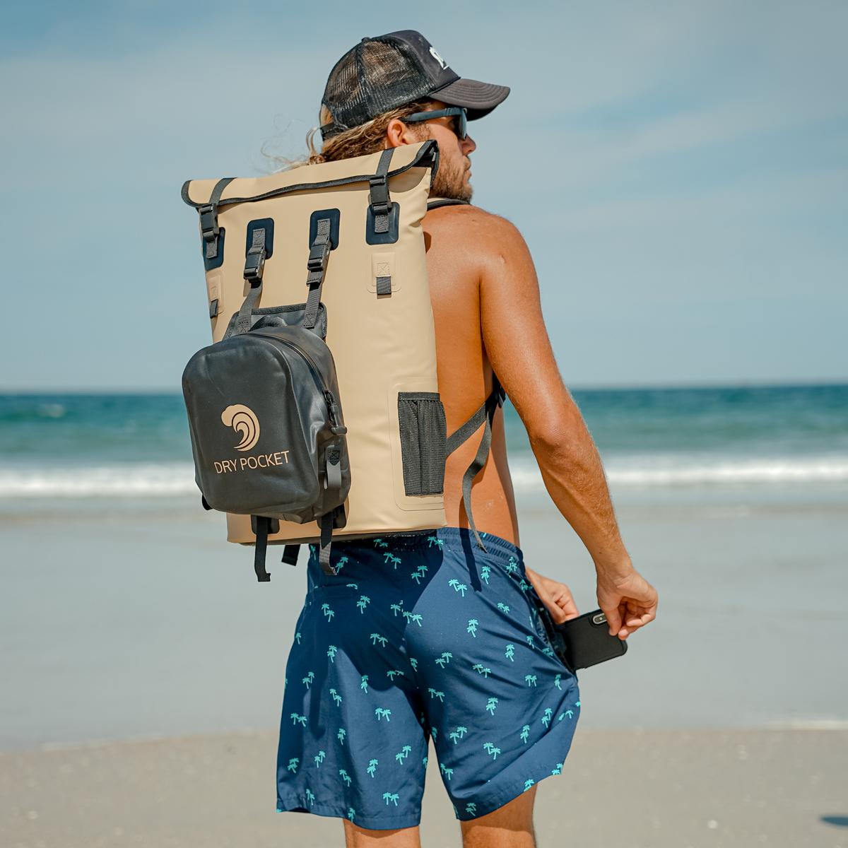 Dry Pocket The Bellavia - Waterproof Floating Backpack Cooler With Dry Bag