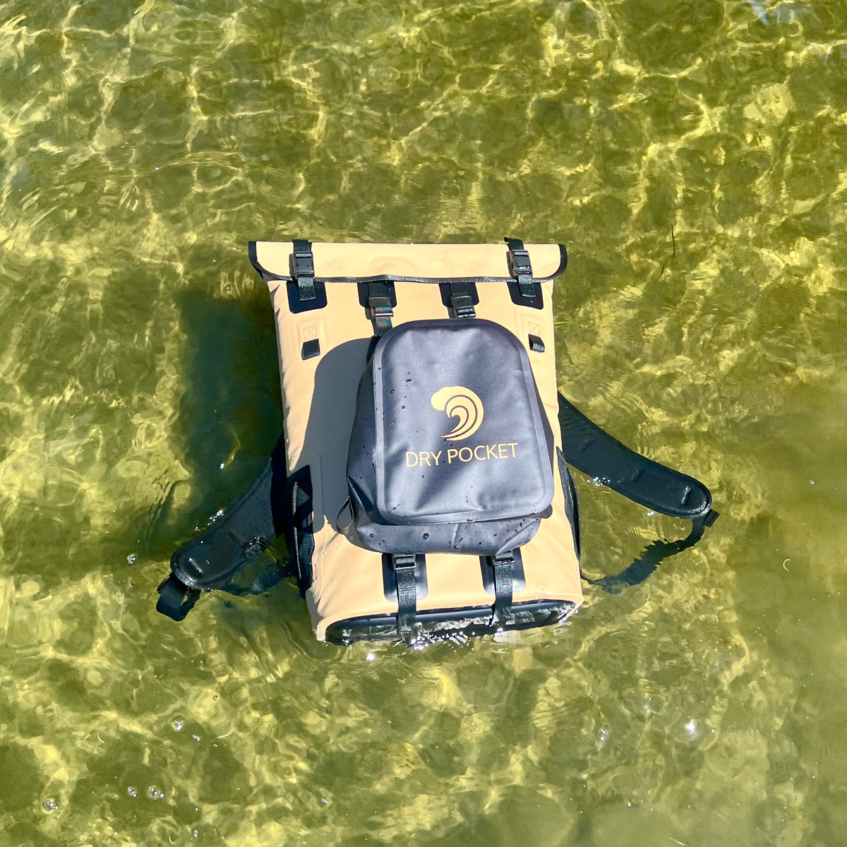 Dry Pocket The Bellavia - Waterproof Floating Backpack Cooler With Dry Bag