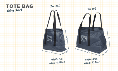 HEST Camp Tote Bags