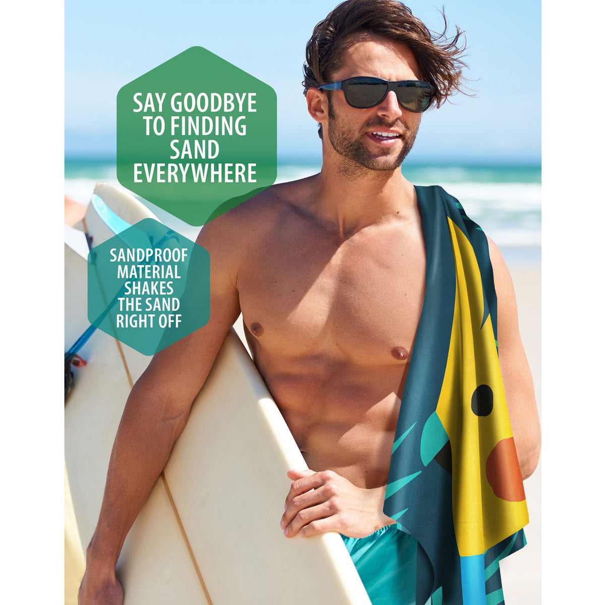 VENTURE 4TH Oversized Microfiber Beach Towel