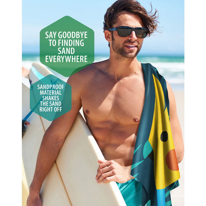 VENTURE 4TH Oversized Microfiber Beach Towel
