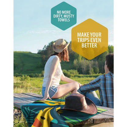 VENTURE 4TH Oversized Microfiber Beach Towel