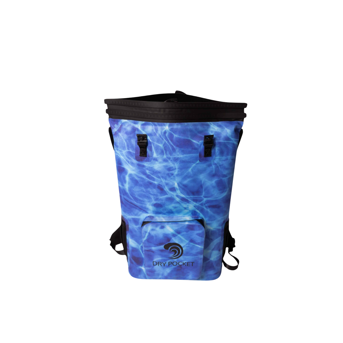 Dry Pocket Waterproof Floating Backpack Cooler - Ocean Blue