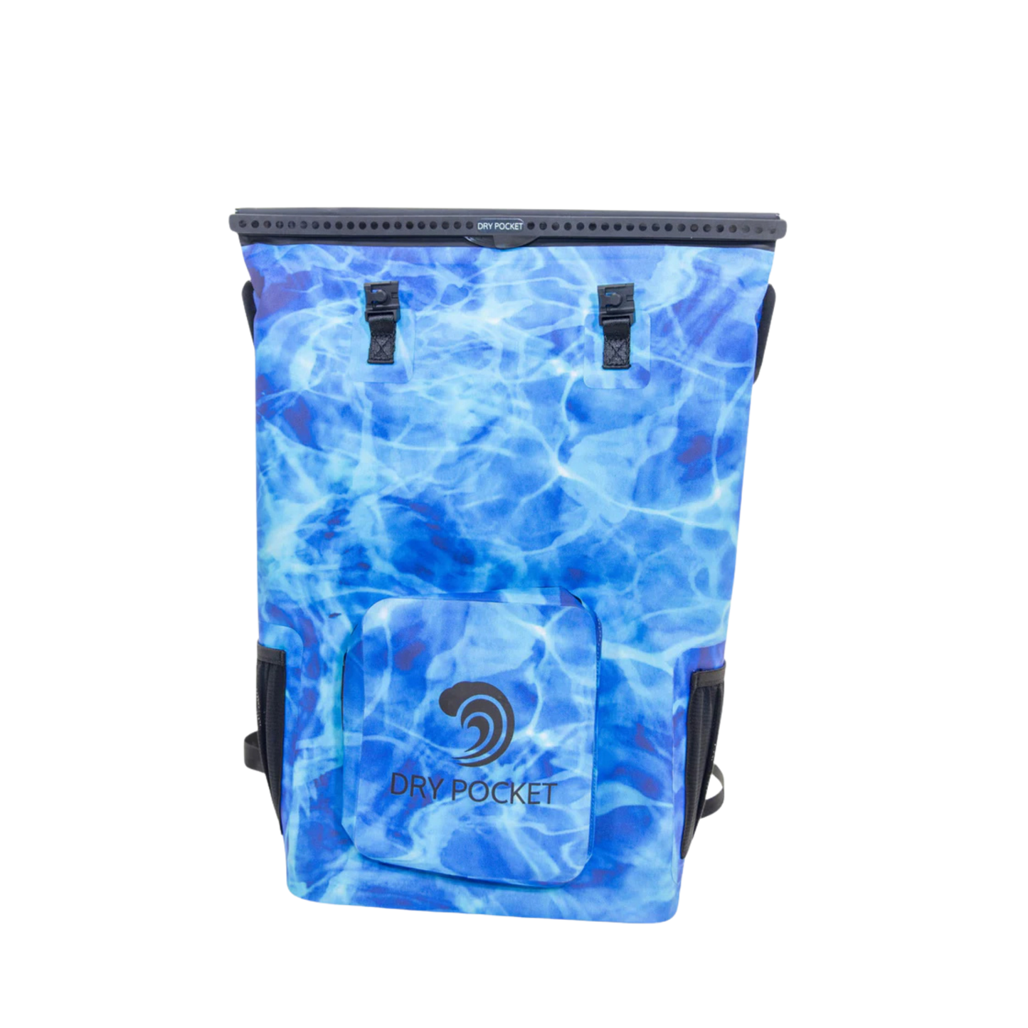 Dry Pocket Waterproof Floating Backpack Cooler - Ocean Blue