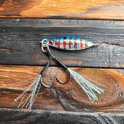 Sumo & Mercenary Micro Slow Pitch Jig – 4-Pack – 10g & 15g